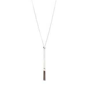 Romolo Howlite Bolo Slider Necklace